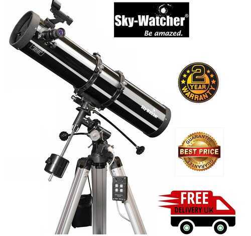 Skywatcher Explorer-130M EQ2 Motorised Newtonian Reflector Telescope (UK Stock)