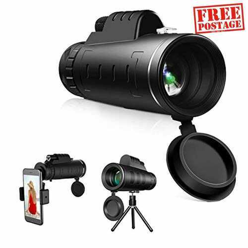 Lenlun Monocular Telescope, 4060 High Power BAK-4 HD Monocular with Smartphone