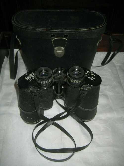 Cased Hans Weiss Optik Binoculars 16 x 50