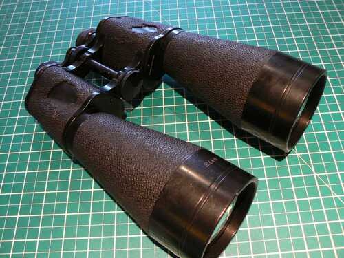 HERTEL and REUSS TORDALK 11 x 80 PORROPRISM BINOCULARS -  STILL PERFORMING WELL