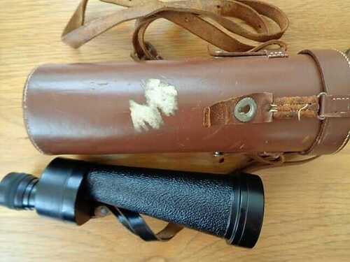 Vintage Barr and Stroud 12 x CF.49A Monocular and Leather Case / Spares or Repairs