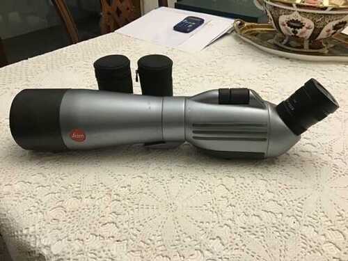 Leica Apo-Televid 77 Angled Spotting Scope with 2 lenses