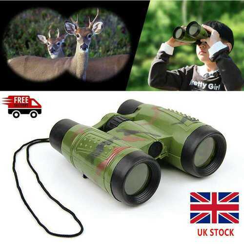 Binoculars Children Simulation CS Telescope Toy For Kids Outdoor Birding Games