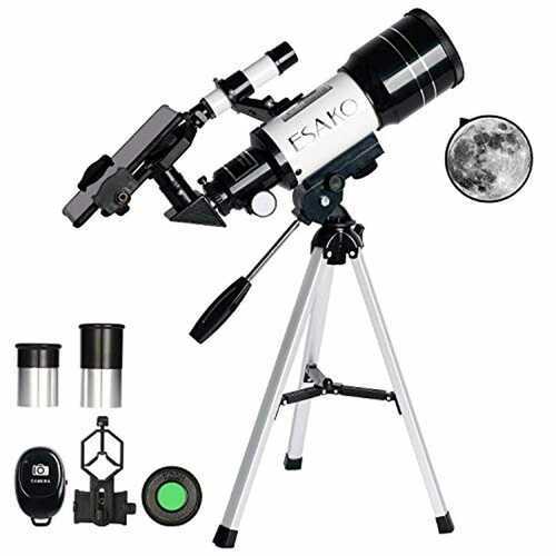 ESAKO Telescopes for Kids and Beginners 70mm Aperture Astronomy Telescopes with Ph