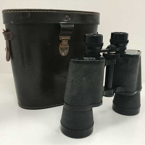 Yashica 10 x 50 5.5 Field Binoculars and Carry Case Bird Watching Vintage 321246