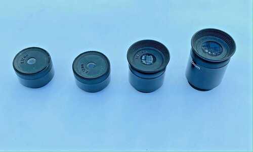 4 x  plastic telescope eyepieces 27mm (approx) screw fitting