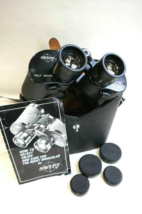 SWIFT APOLLO MK2 8x30 (extra wide field) Binoculars incl. case and caps