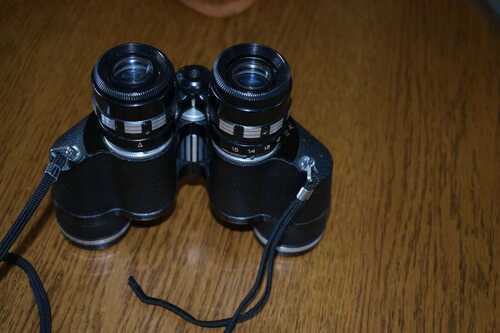 Vintage Japanese Made binoculars Zoom 7 x 15 x 35 case