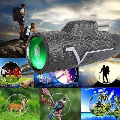 High Power Portable BAK4 Prism Adults Kids Monocular Telescope Scenery 25x50