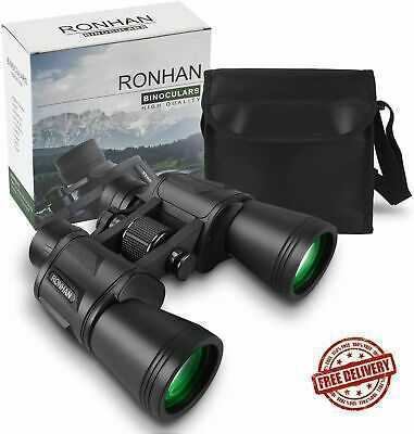 High Power Binoculars Eyepiece Portable Waterproof Telescope Multi Coated Lenses