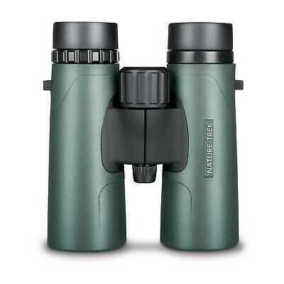 Hawke Nature Trek Binoculars - BAK 4 Roof Prism - 10x42 Green - latest version