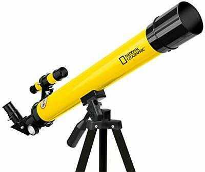 National Geographic 50/600 AZ Telescope with Mount and Tripod yellow 9101001