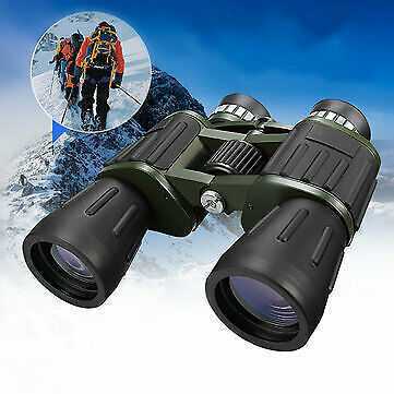 60x50 Military Army Zoom Powerful Telescope HD Hunting Camping Night Vision Bino