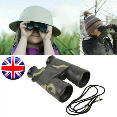 Binoculars Children Simulation CS Telescope Toy 6x For Kids Outdoor Game Gift UK