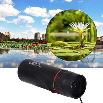 Camping Portable Telescope Monocular Single Tube Low Light Mini Night Vision UK