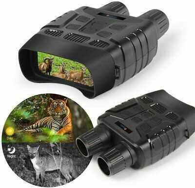 Digital Infrared IR Night Vision Goggles for Hunting with 32G Memory Card Black