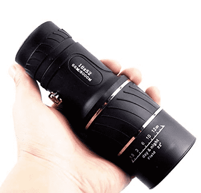 16x52 HD Monocular, Outdoor Portable Waterproof Dual Focus Optics Zoom Lens for