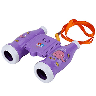 VGEBY1 Binoculars for Children, 6X Magnification Mini Kids Binoculars Toys with