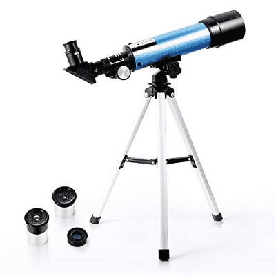 Astronomical Telescope for Kids 90X HD Educational Science Refractor with Tripod