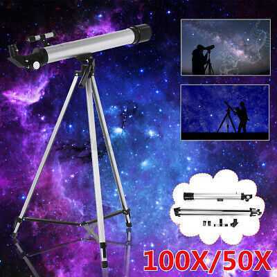 50X/100X Astronomical Telescope Space Monocular Space Moon Night Vision and Tripod