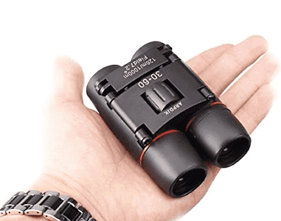 30x60 Compact Small Binoculars Powerful Folding Telescope With Clean Cloth...