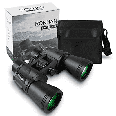 20x50 High Power Binoculars, BAK4, Large Eyepiece, Portable and Waterproof with