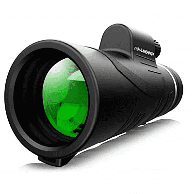 DFlamepower 10X42 HD Clear Dual Focus Monocular Telescope, Compact BAK4 Zoom for