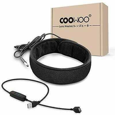 COOWOO Lens Heater Warmer Dew Heater with Temperature Regulator Strip for Ice