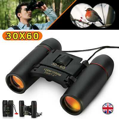 Professional HD 30x60 Military Army Optics Zoom Binoculars Day/Night Telescope