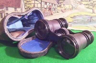 Vintage Cased Small Binoculars