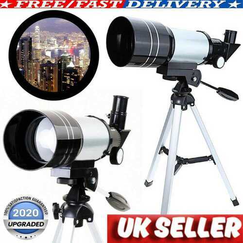 F30070M Pro 150X Refractor Telescope Tripod Monocular Space Astronomical Scope