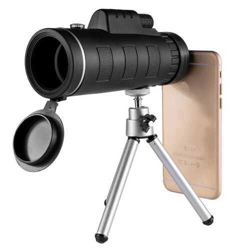 NEW 40X60 Portable HD Compact Tripod Monocular Telescope + Mini Tripod