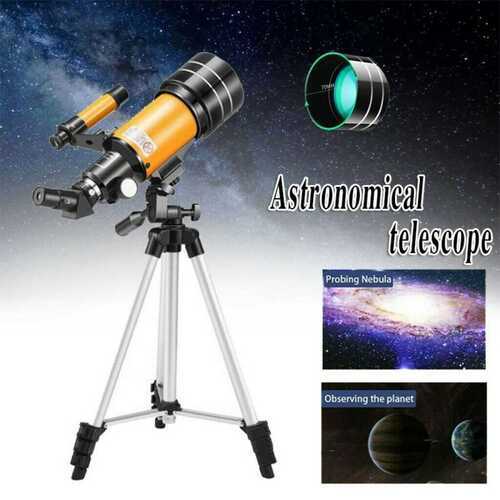 300/70mm Professional Astronomical Telescope Refractor Night View for Star Moon