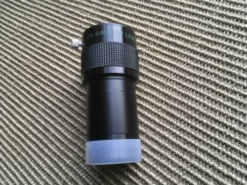 Omegon 2x Times Barlow Lens For 2 inch Eyepiece Lens Never Used