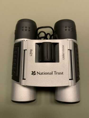 National Trust Binoculars with case and cloth