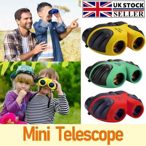 Mini Portable Binoculars Cute Outdoor Telescope anti-slip surface Kids Toys Gift