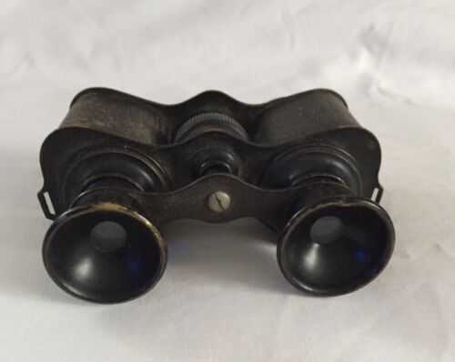 Vintage Lumiere Paris Binocular Black