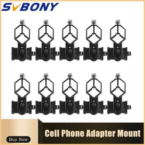 Universal Cell Phone Mount Adapter For Spotting Scope Monocular Telescope 10pcs