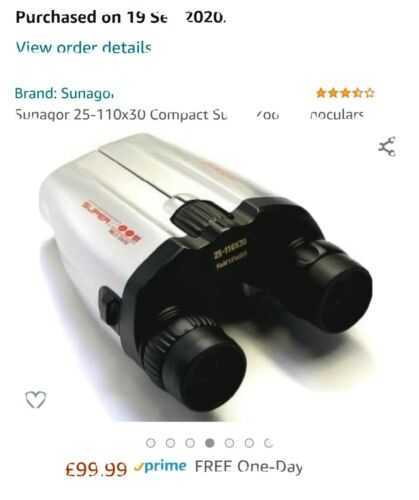 Sunagor 25-11030 Super zoom binoculars