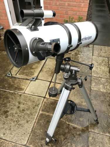 Telescope 750mm Focal. 150mm Dia. Finder Scope. Excellent Condition. Boxed