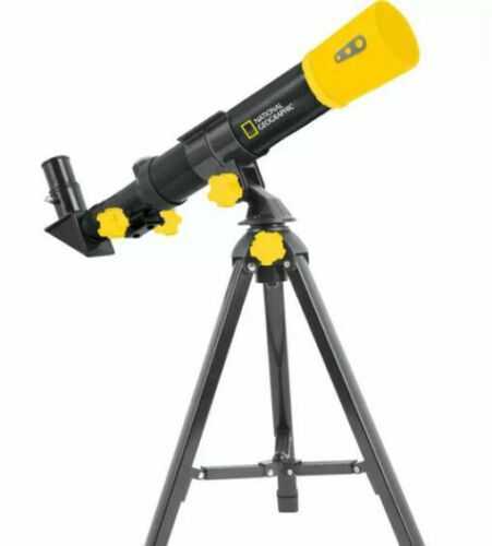 National Geographic Children's Telescope - Black/Yellow With Tripod