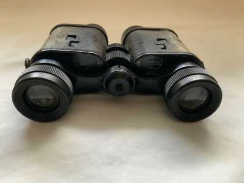 VINTAGE PAIR OF MILITARY BINOCULARS BY G. FOURNIER PARIS 8X