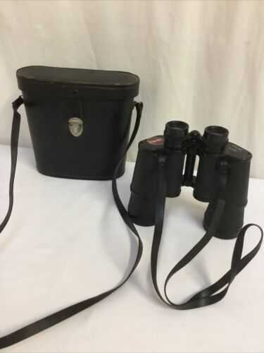 Vintage Astralite Binoculars 10 x 50 288ft 1000yds In Carry Case