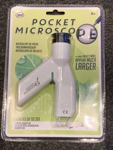 NPW Pocket Microscope 30x Magnification - Brand New In Pack