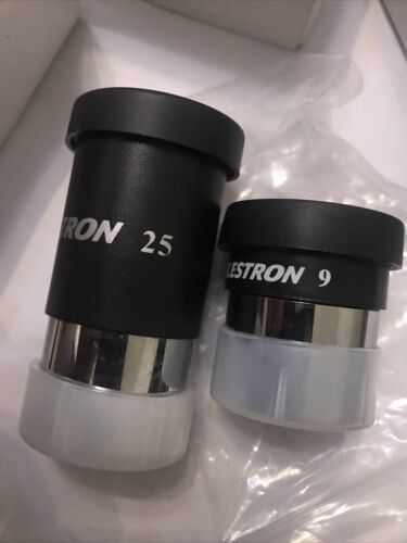 Celestron 25mm and 9mm (pair) 1.25