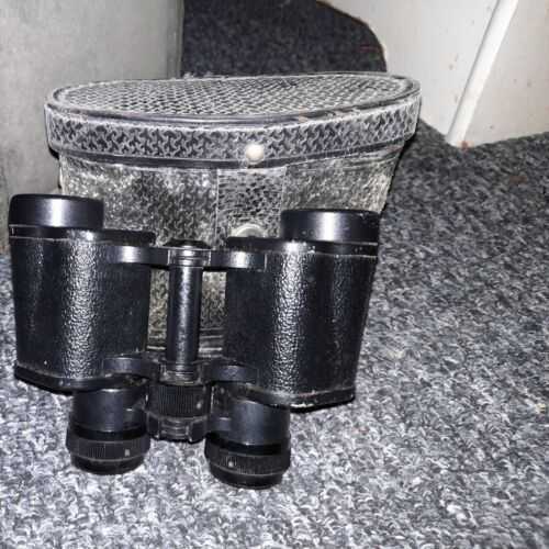 Old USSR Russian Soviet  BPC 4 8X30 Binocular in Leather Case circa 1980 y.