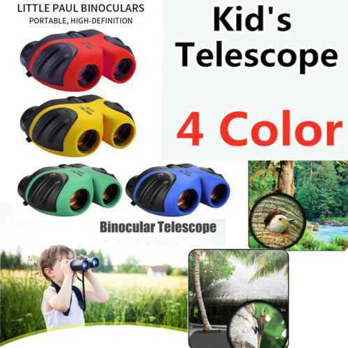 Children's toy mini double binoculars portable compact HD Night Vision GIFT UK