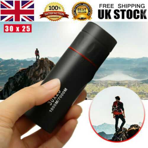 Outdoor Mini HD Pocket Monocular Telescope 30x25 Camping Hunting Sports Hiking