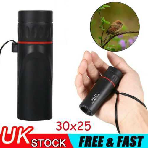 30x25 HD Mini Portable Outdoor Hiking Focus Binoculars Telescope Sightseeing