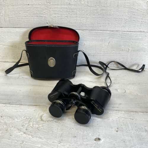 Vintage Hanimex 8 x 30 7.5 degree Fully Coated Binoculars and Case